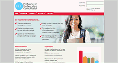 Desktop Screenshot of englishpec.com